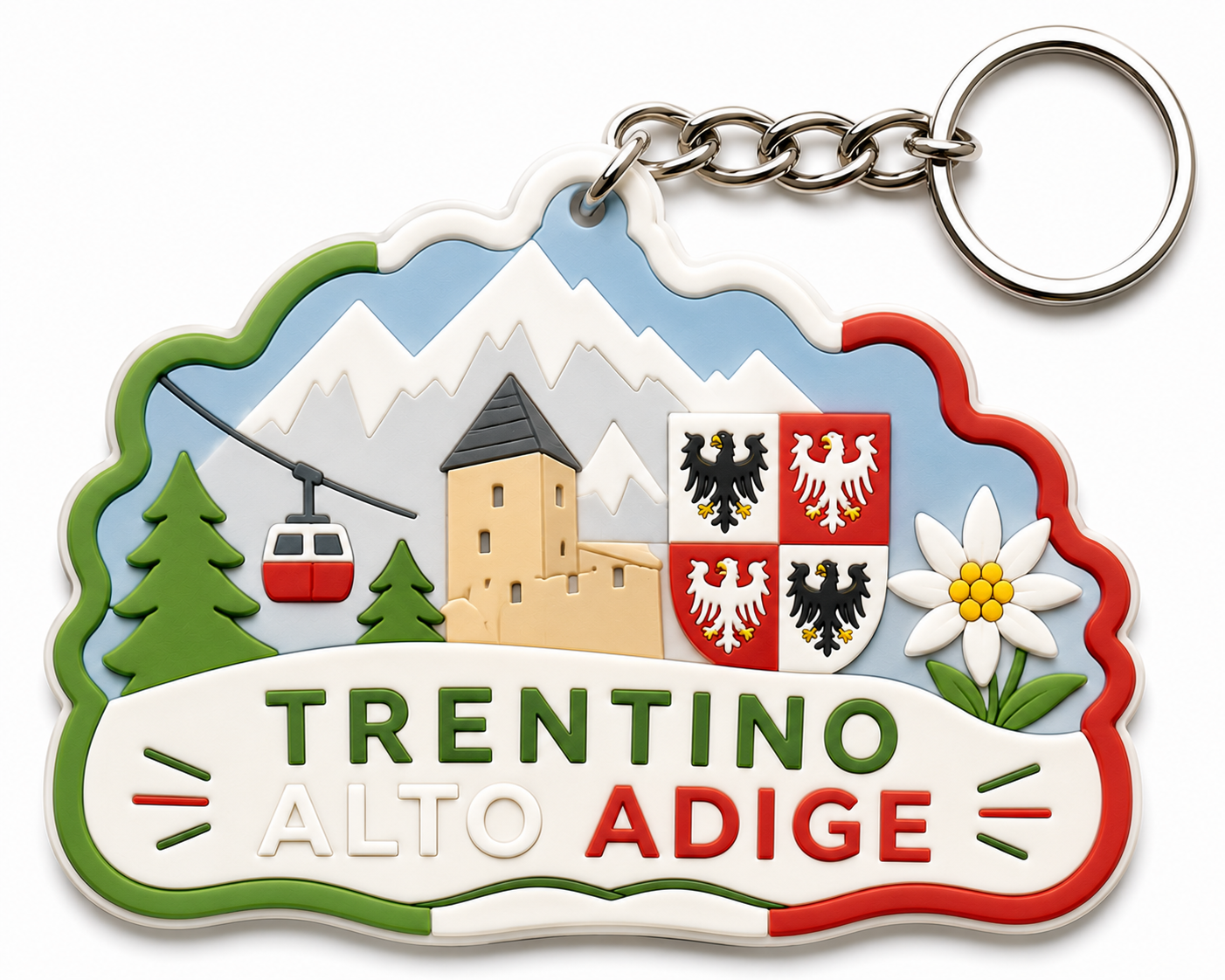 Portachiavi turistico Trentino Alto Adige